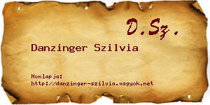 Danzinger Szilvia névjegykártya